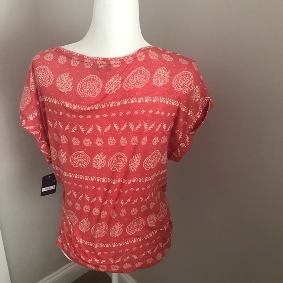 Lucky brand shirt top small new knotted front NWT - Picture 3 of 10